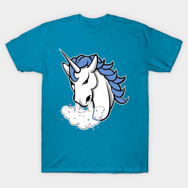 Unicorn Power T-Shirt by RipleyArtShop